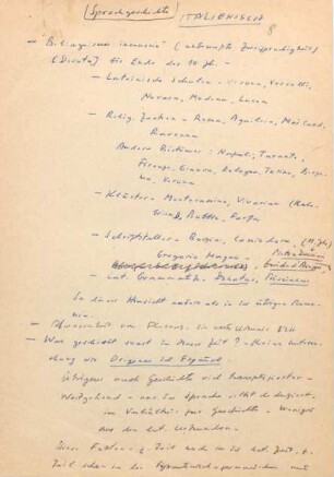 1-17, Sprachgeschichte (Italienisch)