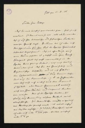 Brief 35: 11.03.1906