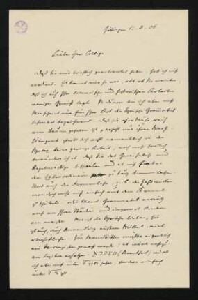 Brief 35: 11.03.1906