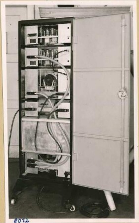Charakterograph Gesamtansicht Rückseite; Foto 1953