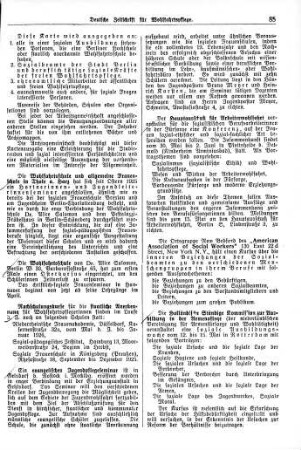 American Association of Social Workers [Ausbildungsfragen]