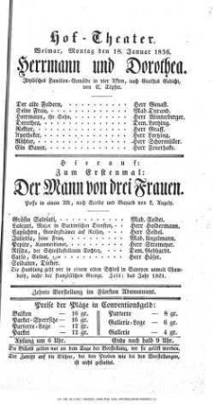 Herrmann und Dorothea