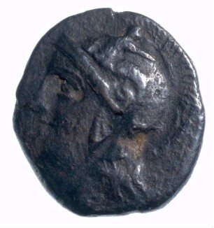 Münze, Diobol, 4.-3. Jh. v. Chr.