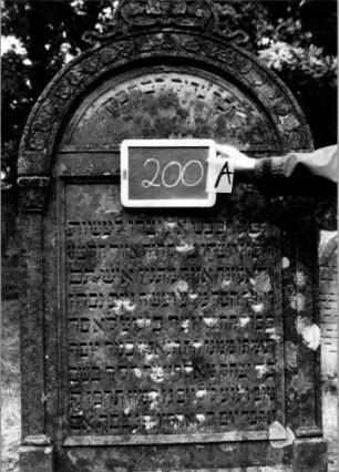 Grabstein 200 [Nir S. 128 Nr. 13.09]: Grabstein 200A [Nir S. 128 Nr. 13.09]