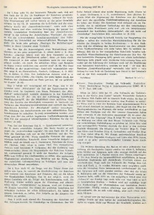 710-711 [Rezension] Kraus, Hans-Joachim, Predigt aus Vollmacht