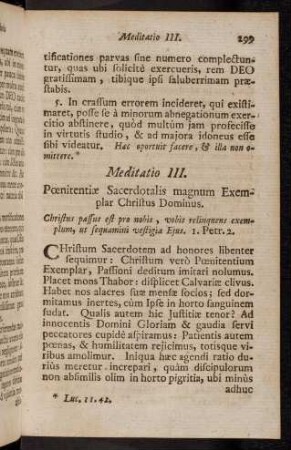 299-303, Meditatio III
