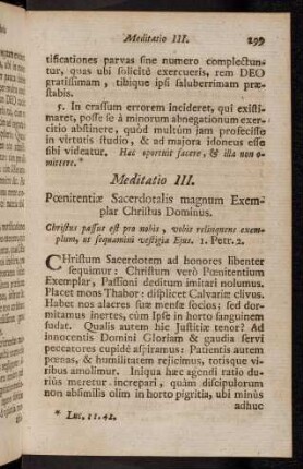299-303, Meditatio III