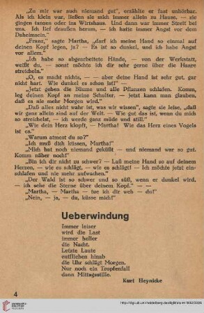 Ueberwindung