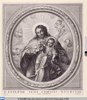 Der Hl. Joseph und das Christkind