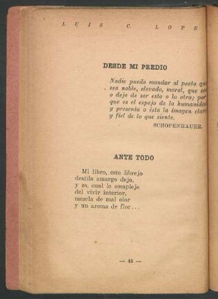 Ante todo