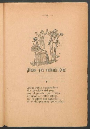 ¡Dichos, para cualquier jóven!