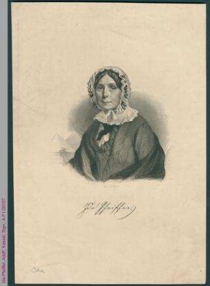 Porträt von Ida Pfeiffer