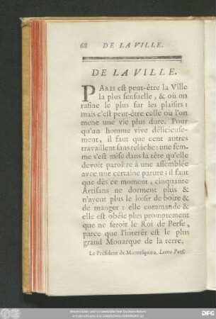 De La Ville.