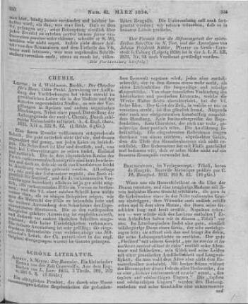 Tékéli. Heros de Hongire. Nouvelle historique. Hrsg.v C. P. Bonefont. Braunschweig: Verlags-Comptoir 1832