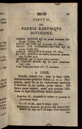 61-80, Caput VI. - Caput VI.