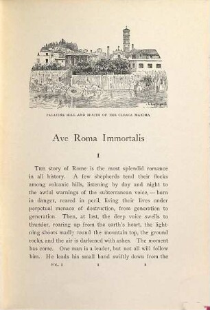 Ave Roma immortalis! : Studies from the Chronicles of Rome. In two Volumes, 1