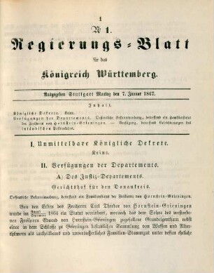 7. Januar-31. Dezember = No. 1-23