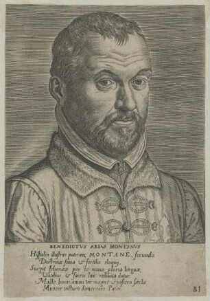 Bildnis des Benedictvs Arias Montanvs