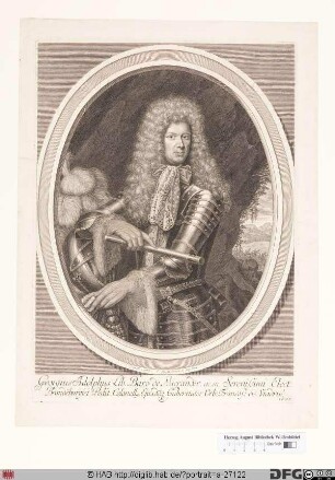 Bildnis Georg Adolph Micrander (1682 Frhr. von)