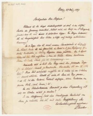 Brief an Hermann Kretzschmar : 27.03.1897