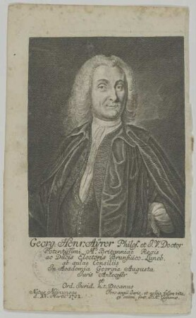 Bildnis des Georg Hen. Ayrer