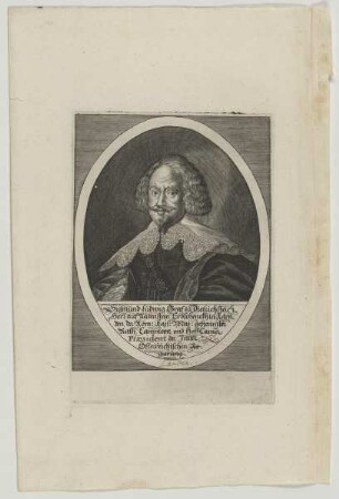Bildnis des Sigmund Ludwig, Graf zu Dietrichstein