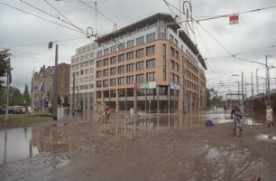 Dresden-Altstadt, Könneritzstraße 29/33. Geschäftshaus. Eckansicht