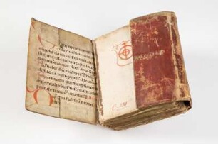 Fechtlehre (Fechtbuch) des Sigmund am Ringeck : Handschrift aufgeschlagen. Liechtenauer, Johannes; Siegmund am Ringeck: Fechtlehre. Schwaben, [S.l.], 1501/1515. Dresden: SLUB Mscr.Dresd.C.487