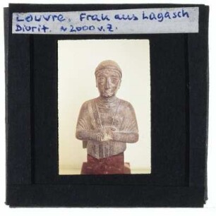 Sumerische Plastik, Statuette einer Frau aus Lagasch