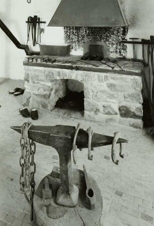 Zinnwald-Georgenfeld, Bergschmiede, Schauanlage Huthaus Zinnwald