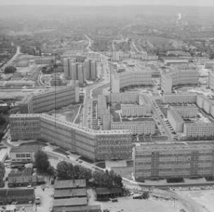 Neubaugebiet Erfurt Rieth : Blickrichtung Süden