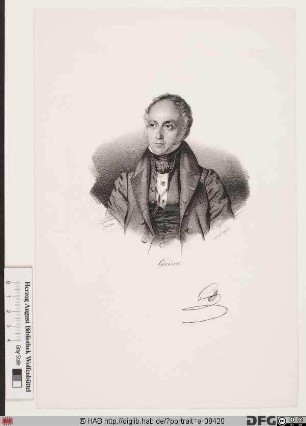 Bildnis François-Pierre-Guillaume Guizot