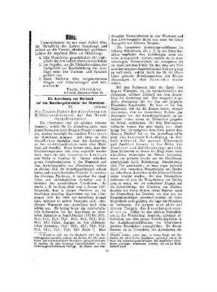 Die Anrechnung der Wartezeit auf das Besoldungsdienstalter der Oberlehrer : (Schluss)