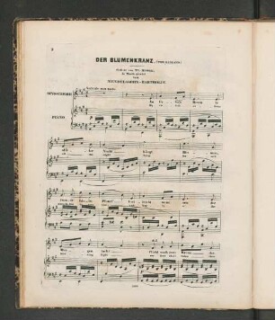 Der Blumenkranz, (The Garland.)
