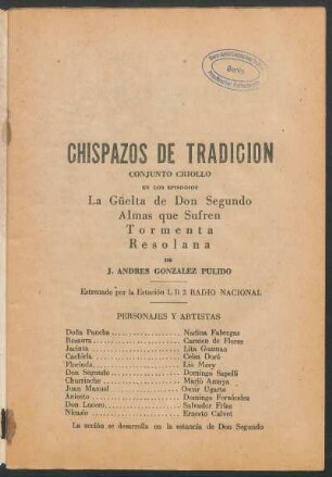 1932001600: La güelta de Don Segundo