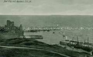 Der Hafen von Peel (Isle of Man)
