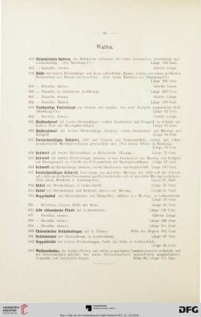 Waffen (Nr. 856-883)
