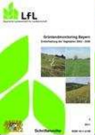 Grünlandmonitoring Bayern : Ersterhebung der Vegetation 2002 - 2008