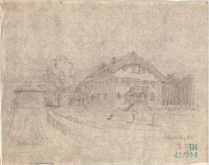 Fischer, Theodor; Sonthofen; Haus Ötter - Perspektive