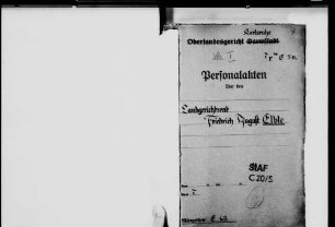 Elble, Friedrich August; Landgerichtsdirektor; geb. 24.2.1883 in Meersburg; gest. 5.1.1967 in Konstanz