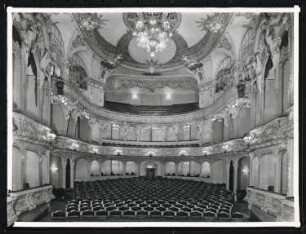 Theater am Schiffbauerdamm (auch: Neues Theater, Berliner Ensemble), Berlin: Ansicht Zuschauerraum