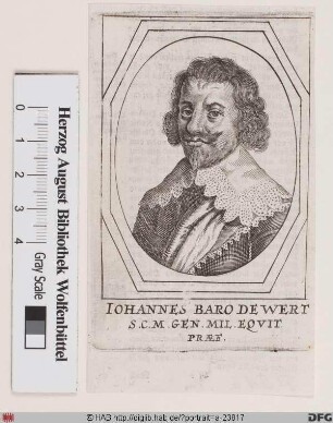 Bildnis Johann von Werth (1634 Reichsfrhr., 1647 Reichsgraf) (gen. auch Jan van Weert)