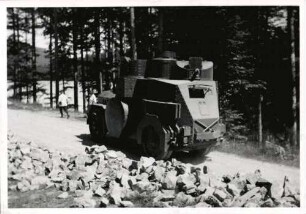 Große Polizeiübung im nördlichen Schwarzwald vom 16. - 19. Juni 1931
