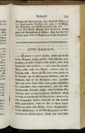 XVIII. Eumenes.