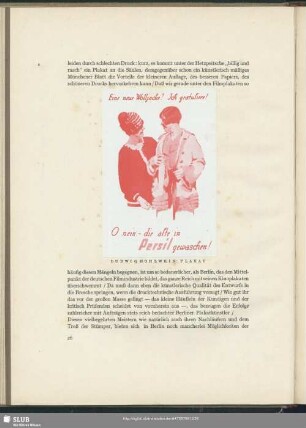 Persil Waschmittel Plakat