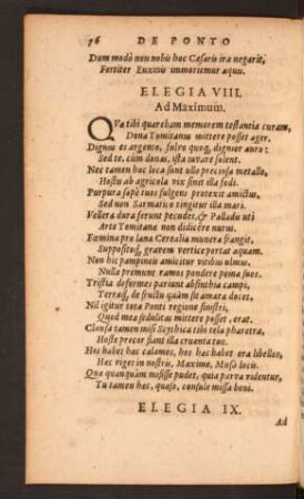 Elegia VIII.