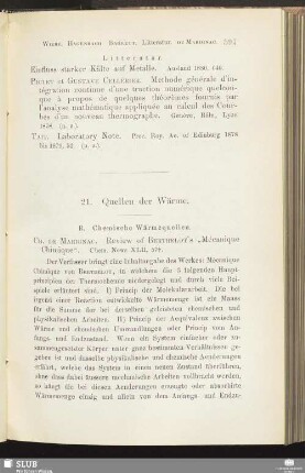 21. Quellen der Wärme