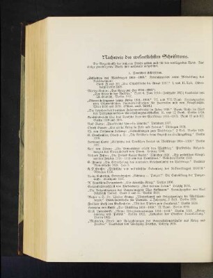Nachweis des wesentlichsten Schrifttums.
