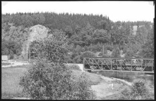 Bieberstein. Muldental mit Brücke am Zollhaus