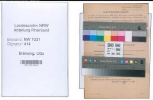 Entnazifizierung Otto Brensing , geb. 07.04.1890 (Polizist)